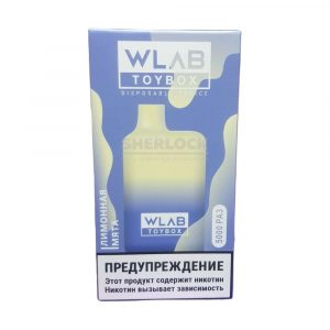 Электронная сигарета WLAB TOYBOX 5000 (Лимонная мята) купить с доставкой в Челябинске и Челябинской области. Цена. Изображение №12.