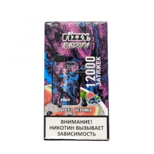 Электронная сигарета Fizzy Pandora 12000 (Арбуз Черника) купить с доставкой в Челябинске и Челябинской области. Цена. Изображение №5.