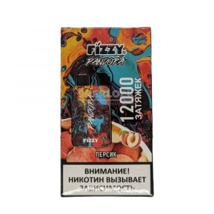 Электронная сигарета Fizzy Pandora 12000 (Персик) купить с доставкой в Челябинске и Челябинской области. Цена. Изображение №19.