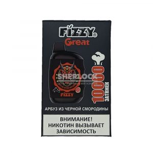 Электронная сигарета FIZZY GREAT 10000 (Арбуз черная смородина) купить с доставкой в Челябинске и Челябинской области. Цена. Изображение №9.