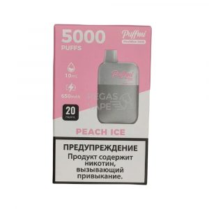 Электронная сигарета PUFFMI DX Mesh Box 5000 (Ледяной персик) купить с доставкой в Челябинске и Челябинской области. Цена. Изображение №21.