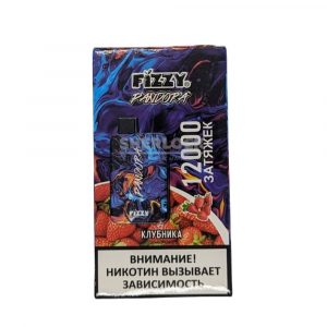 Электронная сигарета Fizzy Pandora 12000 (Клубника) купить с доставкой в Челябинске и Челябинской области. Цена. Изображение №14.