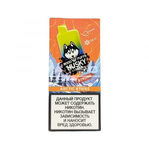 Электронная сигарета HUSKY AIRMAX 8000 ARCTIC STRIKE (Ледяное манго) купить с доставкой в Челябинске и Челябинской области. Цена. Изображение №2.
