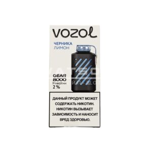 Электронная сигарета VOZOL GEAR 8000 (Черника лимон) купить с доставкой в Челябинске и Челябинской области. Цена. Изображение №14. 