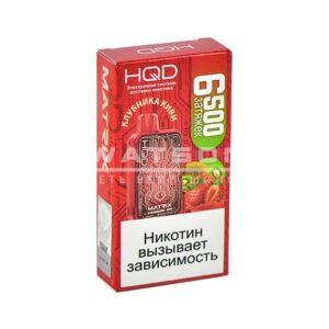 Электронная сигарета HQD MATRIX 6500 (Клубника киви) купить с доставкой в Челябинске и Челябинской области. Цена. Изображение №9.