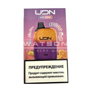 Электронная сигарета UDN BAR 10000 (Маракуйя апельсин гуава) купить с доставкой в Челябинске и Челябинской области. Цена. Изображение №14. 