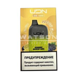 Электронная сигарета UDN BAR 10000 (Ежевика черника лимон) купить с доставкой в Челябинске и Челябинской области. Цена. Изображение №7. 