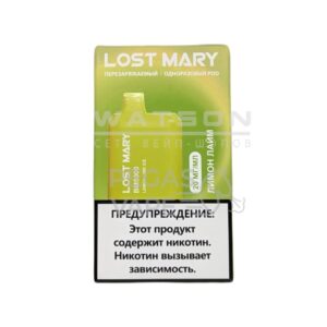 Электронная сигарета LOST MARY BM5000 (Лимон лайм) купить с доставкой в Челябинске и Челябинской области. Цена. Изображение №23.