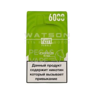 Электронная сигарета FLUM PEBBLE 6000 (Маракуйя киви) купить с доставкой в Челябинске и Челябинской области. Цена. Изображение №14.