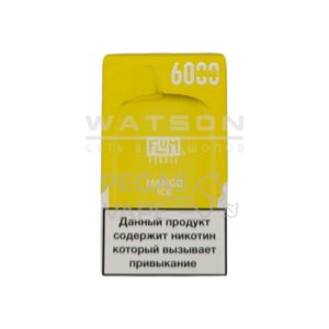 Электронная сигарета FLUM PEBBLE 6000 (Ледяное манго) купить с доставкой в Челябинске и Челябинской области. Цена. Изображение №4.