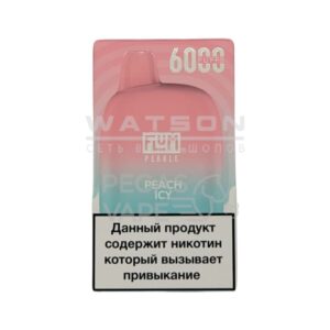 Электронная сигарета FLUM PEBBLE 6000 (Ледяной персик) купить с доставкой в Челябинске и Челябинской области. Цена. Изображение №14.