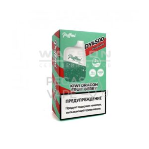 Электронная сигарета PUFFMI DY4500 puffs (Киви драгон фрукт ягода ) купить с доставкой в Челябинске и Челябинской области. Цена. Изображение №12.