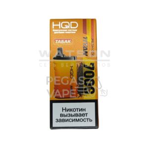 Электронная сигарета HQD TITAN 7000 (Табак) купить с доставкой в Челябинске и Челябинской области. Цена. Изображение №5.