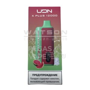 Электронная сигарета UDN X PLUS 12000 (Ледяной арбуз) купить с доставкой в Челябинске и Челябинской области. Цена. Изображение №12.