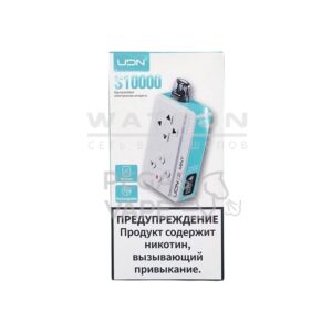 Электронная сигарета UDN S 10000 (Мята) купить с доставкой в Челябинске и Челябинской области. Цена. Изображение №2.