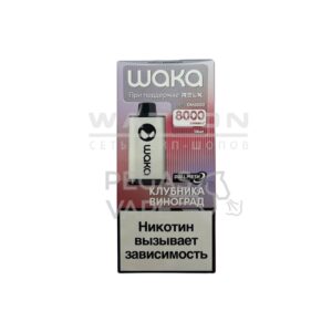 Электронная сигарета WAKA soPRO DM 8000 Peach Strawberry (Персик Клубника ) купить с доставкой в Челябинске и Челябинской области. Цена. Изображение №13.