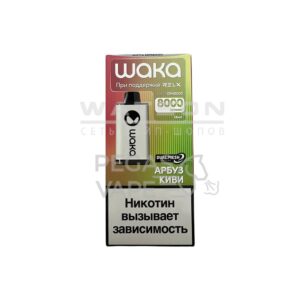 Электронная сигарета WAKA soPRO DM 8000 Watermelon Kiwi (Арбуз киви) купить с доставкой в Челябинске и Челябинской области. Цена. Изображение №18.