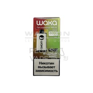 Электронная сигарета WAKA soPRO DM 8000 Blackcurrant Berries (Ягодный микс) купить с доставкой в Челябинске и Челябинской области. Цена. Изображение №3.