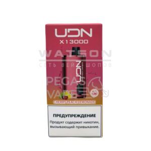 Электронная сигарета UDN BAR X 13000 (Вишневый персиковый лимонад) купить с доставкой в Челябинске и Челябинской области. Цена. Изображение №7.