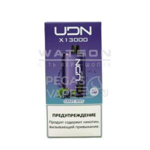 Электронная сигарета UDN BAR X 13000 (Мятный виноград) купить с доставкой в Челябинске и Челябинской области. Цена. Изображение №22.