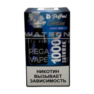Электронная сигарета PuffMi DUMESH 10000 (Энергетический взрыв) купить с доставкой в Челябинске и Челябинской области. Цена. Изображение №19.