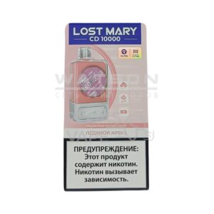 POD-система LOST MARY CD 10000 Ледяной арбуз купить с доставкой в Челябинске и Челябинской области. Цена. Изображение №23. 