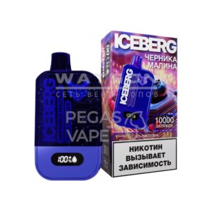 Электронная сигарета ICEBERG MINI 10000 (Черника малина) купить с доставкой в Челябинске и Челябинской области. Цена. Изображение №15.