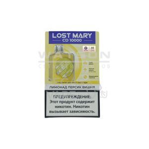 Картридж LOST MARY CD 10000 (Вишня персик лимонад) купить с доставкой в Челябинске и Челябинской области. Цена. Изображение №10. 